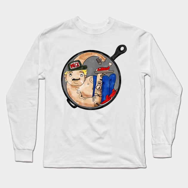 Fat mack Long Sleeve T-Shirt by Mary Mastren